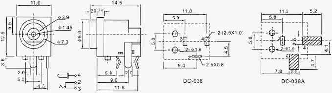 DC-038A規格書
